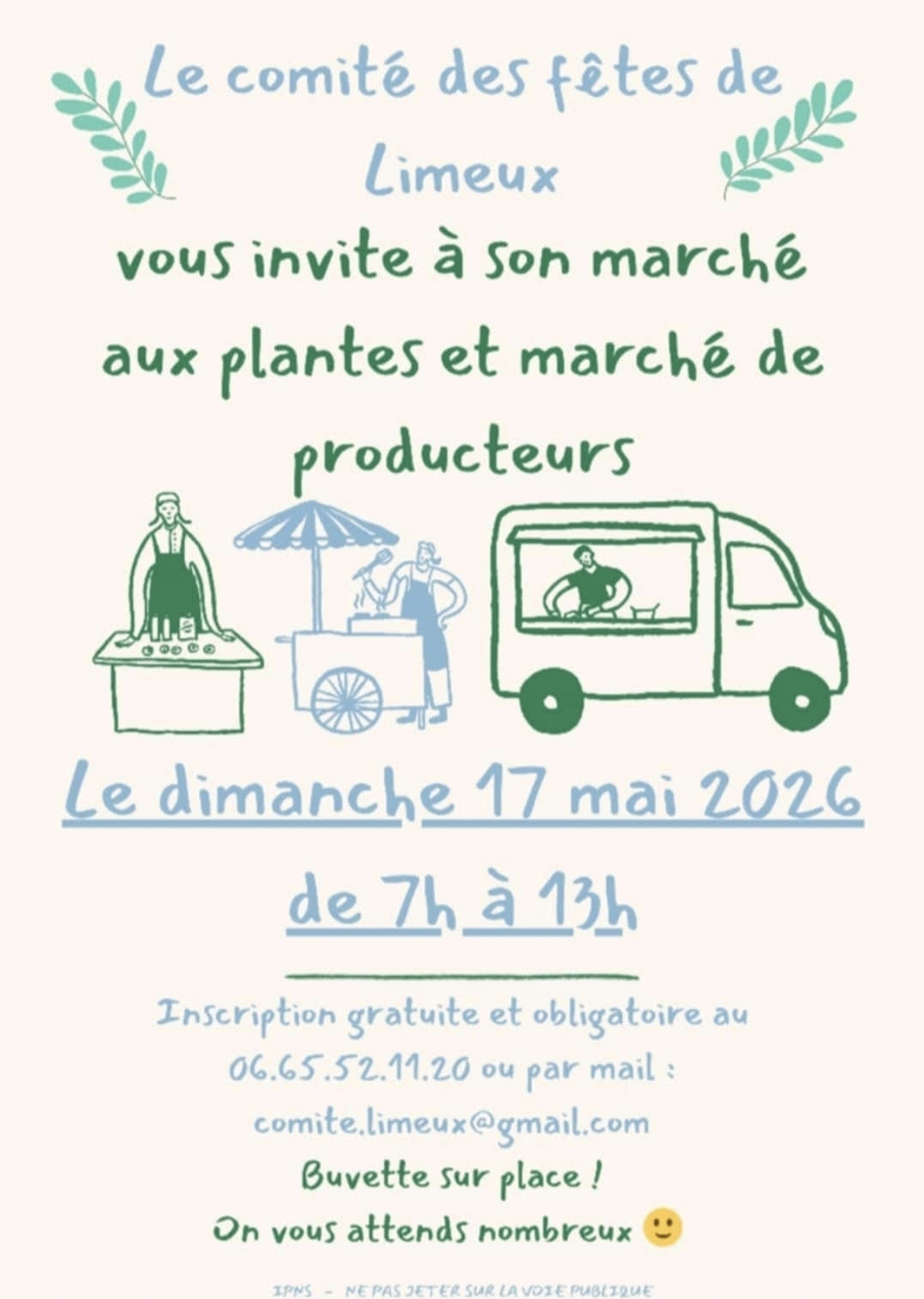 marché aux plantes et producteurs