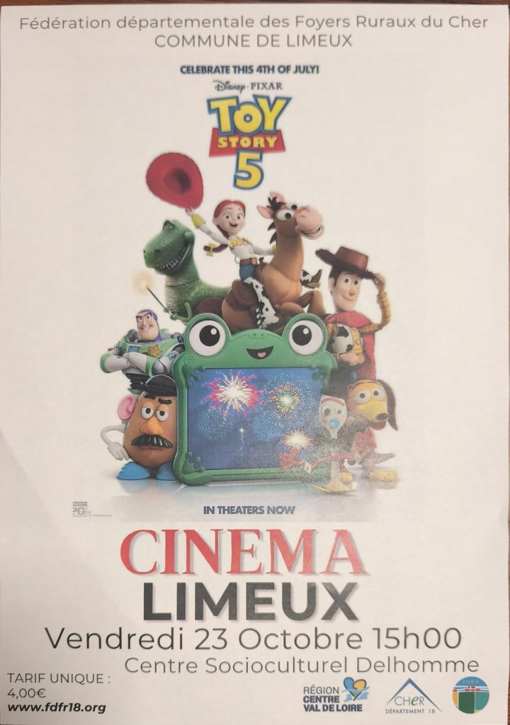Cinéma Limeux : Toy Story 5
